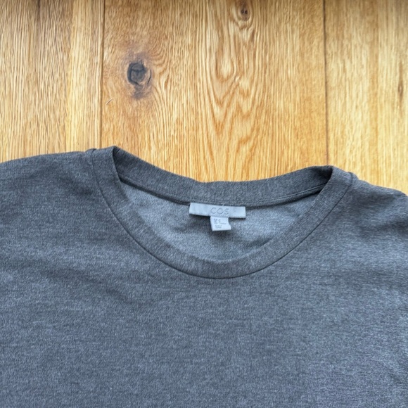 COS LONG SLEEVES COLORBLOCK HEAVYWEIGHT TEE - M - Picture 9 of 10